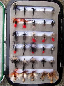 Alpine flies- Swissflies Neck flybox alpine flies collection